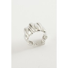 Marsilyan Oval Metal Yüzük