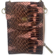Ollbag OL-1093Y Kadın Zincir Askılı Mini Çanta Cüzdan