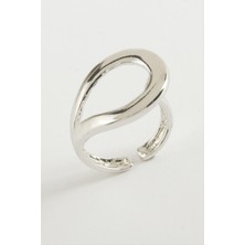 Marsilyan Oval Metal Yüzük