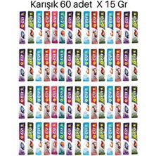 EuroGold Creamy Cat Mix Karışık Krema Sıvı Kedi Ödül Maması 60 Adet x 15 gr