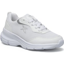 Kinetix 101090703 Stela TX W 2FX Beyaz-Gümüş Kadın Spor Ayakkabı