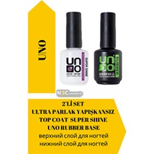 UNO Süper Shine Top Coat 15 ml  Renkli Ultra Parlak Yapışkansız Oje Özellikleri