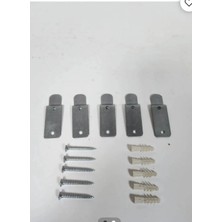 Metropol Yangın Tüpü Duvara Askı Aparatı 5 Ad 0,5 kg Hafif ve Dayanıklı Montaj Aksesuarı