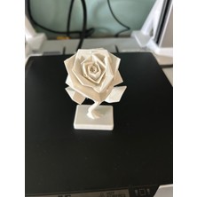 TSC El Yapımı Gül Deseni  Biblosu – Hediyelik Modern Ev Dekor Ürünü