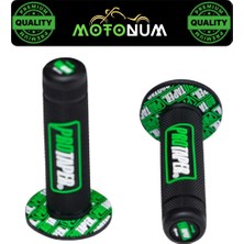 Motonum Yamaha Bws 125 Silikonlu Elcik Yeşil Protaper PR5626