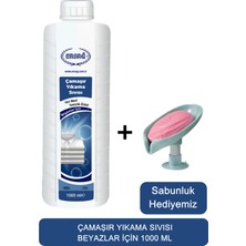 Ersağ Beyazlar Için Çamaşır Yıkama Sıvısı 1000 ml  - ( Sabunluk Hediyemiz )  398-02