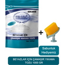 Ersağ Beyazlar Için Çamaşır Yıkama Tozu 1000 gr - ( Sabunluk Hediyemiz )  101-07