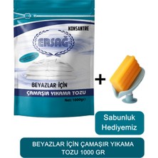 Ersağ Ersag Beyazlar Için Çamaşır Yıkama Tozu 1000 gr - ( Sabunluk Hediyemiz )  101-12