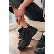 I Love Shoes Valenna Platin Bağcıklı Fileli Kadın Spor Ayakkabı