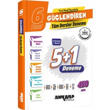 Ankara Yayıncılık ANKARA YAYINCILIK 6.SINIF GÜÇLENDİREN TÜM DERSLER DENEMELERİ