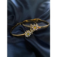 Stainles Steel Papatya Detay Kelepçe