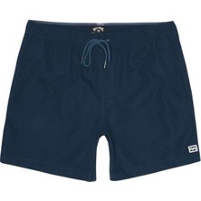 Billabong Normal Kalıp Lastikli Bel Cepli Baskılı Mavi Erkek Şort Mayo