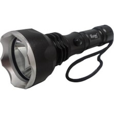 ZS Demir Orjinal 600 Lümen Tx6 Şarjlı Avcı Feneri Sarı Işık