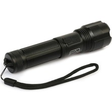 ZS Demir Süper Parlak LED Zoomlu 5 Mod Su Geçirmez Kamp Feneri