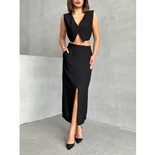 Çilek Takım Etek Yelek