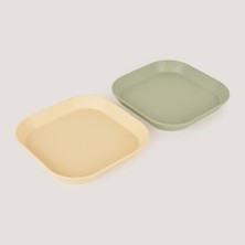 Lc Kare Tabak 2'li Sage Green - Vanillia 1 Adet