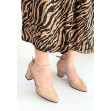 Mulen Nude Cilt Topuklu Ayakkabı