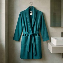 Alesta Home Alesta Home Pamuklu Koyu Yeşil Bornoz BRNZ022