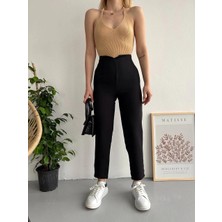 Atlas Fletolu Pantolon Siyah