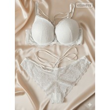 Fabony Ellavera 4120 Soft Cup Sütyen Takım Ekru