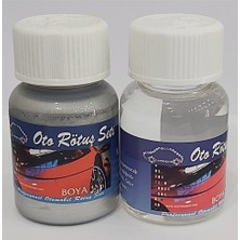 Şehzat Togg T10X Oltu Siyahı 799 Rötuş Boya Seti (Boya+Vernik) 100ML
