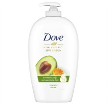 Dove Nemlendirici Sıvı Sabun Avokado Yağı ve Kalendula Özü 450 ml Yumuşak Formül
