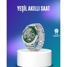 Harita Görüntüleme Özellikli Amoled Saat 3 Kayışlı Fitness Takipli