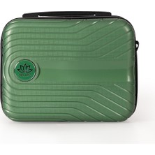 Piel Lino Pıel Lıno Polipropilen Makyaj Çantası PL015239-MK Metalik Yeşil