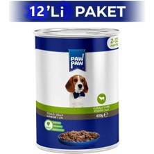 Köpek Maması Konserve Pawpaw 400 gr x 12 Ad