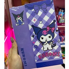 Kuromi Kedili Mıktanıslı Sert Kapak Çizgili A5 Defter Ajanda Planyalıcı Anı Günlük Lüx Hediyelik