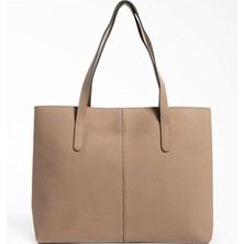 Rivina Soft Touch Büyük Boy Tote Model Kadın El Kol ve Omuz Çantası