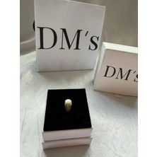 DMs Silver Parlayan Kuru Kafa Gümüş Charm'ı
