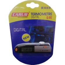 Carub Dijital Araba Iç Dış Ölçüm Aleti Termometre ( Lisinya )