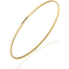 Özcömert Silver Gümüş Gold Ajda Kadın Bilezik