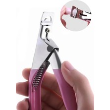 Takma Tırnak Protez Tırnak Pens Kesici Ayarlayıcı Giyotin ( Lisinya )