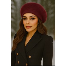 Aydın Şapkacınız Kadın Fransız Model Ressam Beresi – Akrilik Yumuşak Tüylü Kışlık Beret Şapka