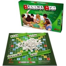 Kelime Üretme Oyunu Yerli Üretim Türkçe Scrabble Kelime Avı 2-4 Kişilik Oyunlar