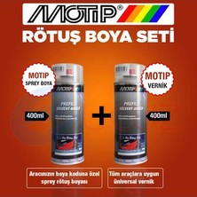 Şehzat Renault Kod 603 Kül Grisi Rütüş Motip Sprey Rötuş Boya Seti