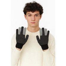 Gigi Giyim Avuç Içi Renkli Erkek Eldiven