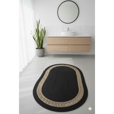 Bhr Creative Jüt Ip Nayla Model Salon Mutfak Balkon Banyo Halı Kilim Paspas