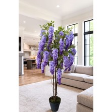 Maki Dekor Yapay Lüks Akasya 3 Gövdeli 150 cm Boyunda Dekoratif Ağaç