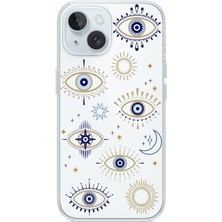 3gen Case Iphone 13- Iphone 14 Uyumlu Desenli Şeffaf Silikon Kılıf