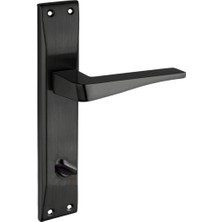 Eymen Yapı Hira Yasmin Bilge Mat Siyah Kapı Kolu Alüminyum Wc