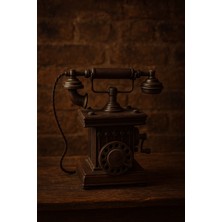 Valenza Store Dekoratif Metal Telefon