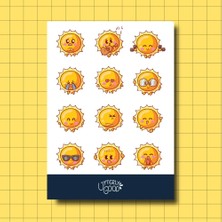 Utterly Good Güneş Emoji Sticker