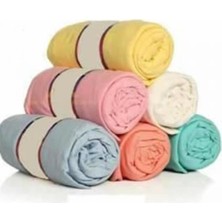 Krem Rengi Naturel Boyasız Ham Kumaştan Lastikli Çarşaf 120X200 Süper Pamuk Lüx Coton Yatak Çarşafı