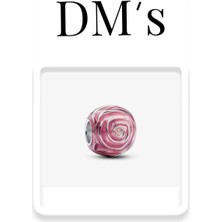 DMs Silver Açan Gül Gümüş Charm'ı