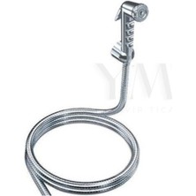 abnturk Klozet Tuvalet Banyo Için Taharet Başlığı ile Kopmayan  Örgülü Süper Sağlam Hortum +Taharat Duş Seti