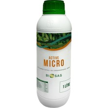 Biosas Active Micro 1 Lt Iz Element Katkılı Sıvı Organik Gübre