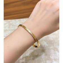 Kuyumcu Nurettin 20 gr (Gram) Cam Kırığı Çöp Bilezik 22 Ayar Altın Yatırımlık Işçiliksiz Altın